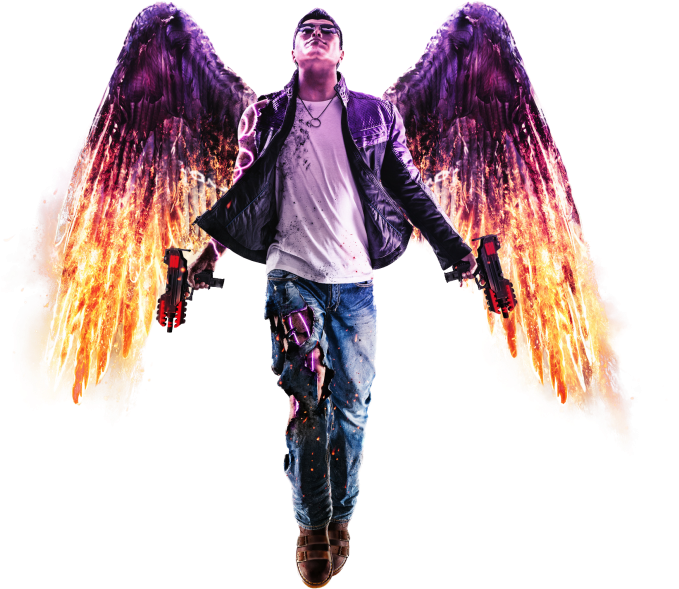 Johnny Gat Outta Hell Clipart (700x588), Png Download