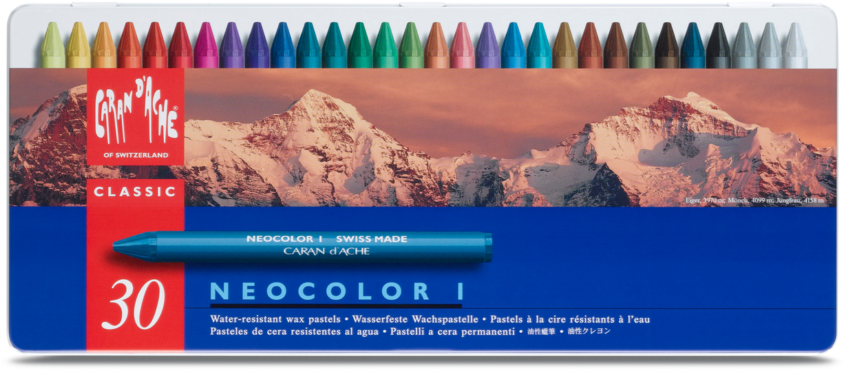 D Transparent Pastel - Caran D Ache Neocolor 1 Clipart