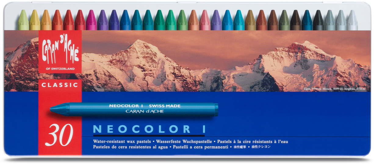 D Transparent Pastel - Caran D Ache Neocolor 1 Clipart (1280x800), Png Download
