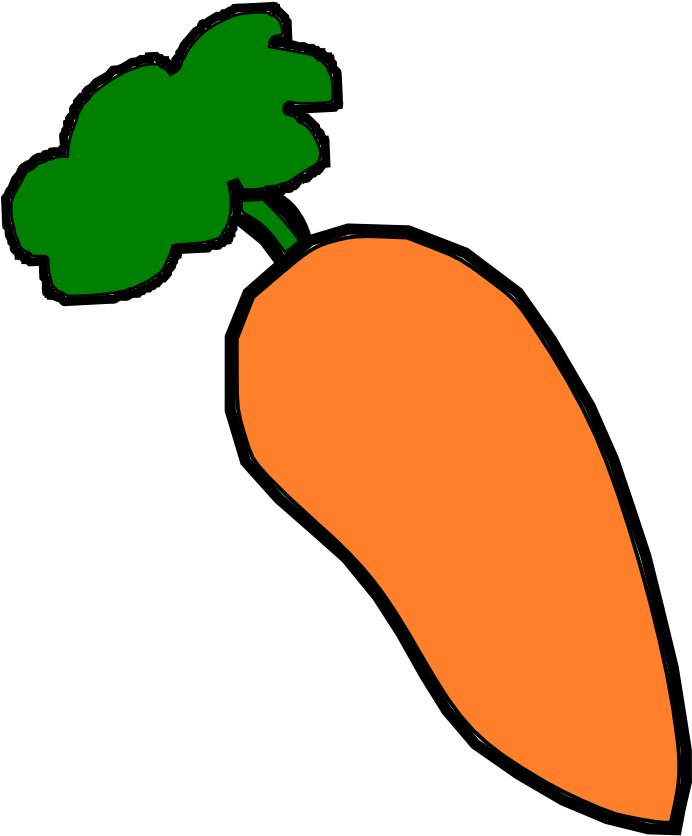 Zanahoria Clipart (744x1052), Png Download