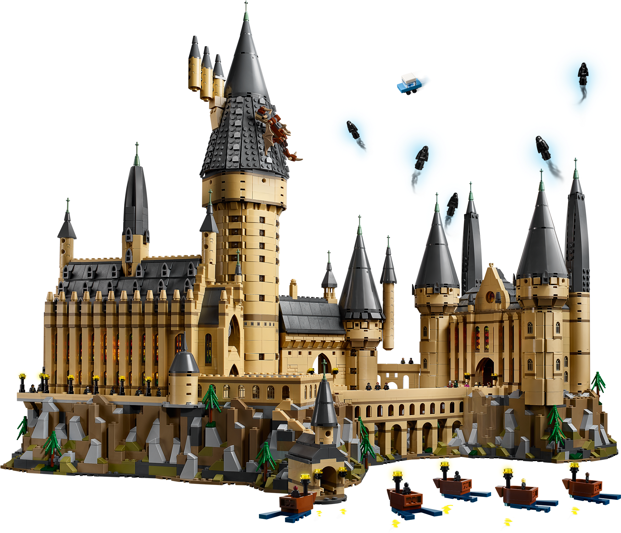 Lego Harry Potter Tm Hogwarts™ Castle 71043 Toy Of - Lego Harry Potter 2019 Clipart (3641x2048), Png Download