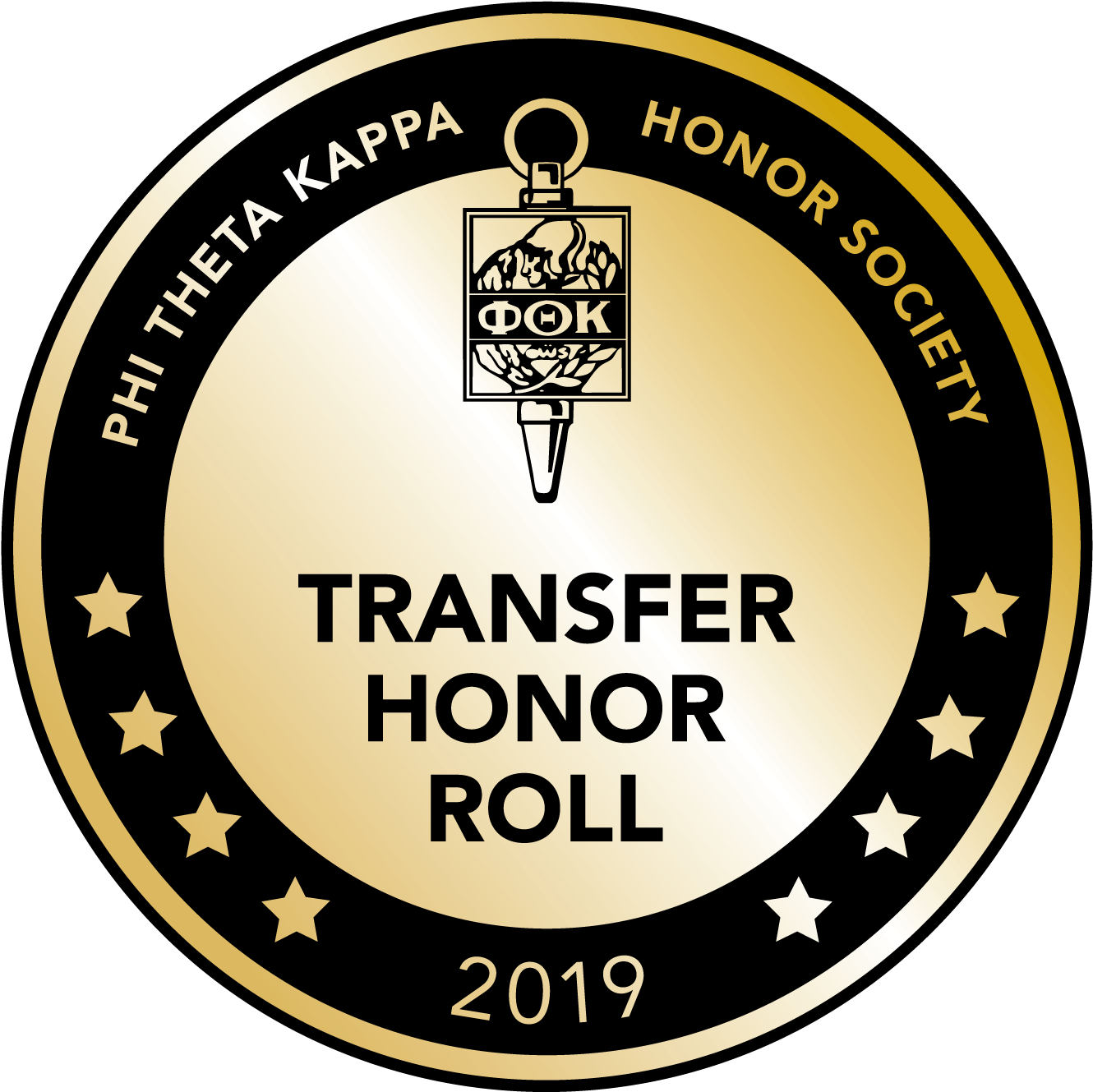 Phi Theta Kappa Transfer Honor Roll 2019 “ - Phi Theta Kappa Clipart (1439x1439), Png Download