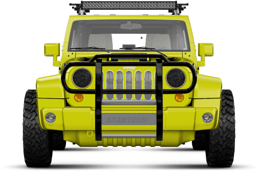 Jeep Wrangler Unlimited'08 By Dario Elchapo - Hummer H1 Clipart (1004x500), Png Download