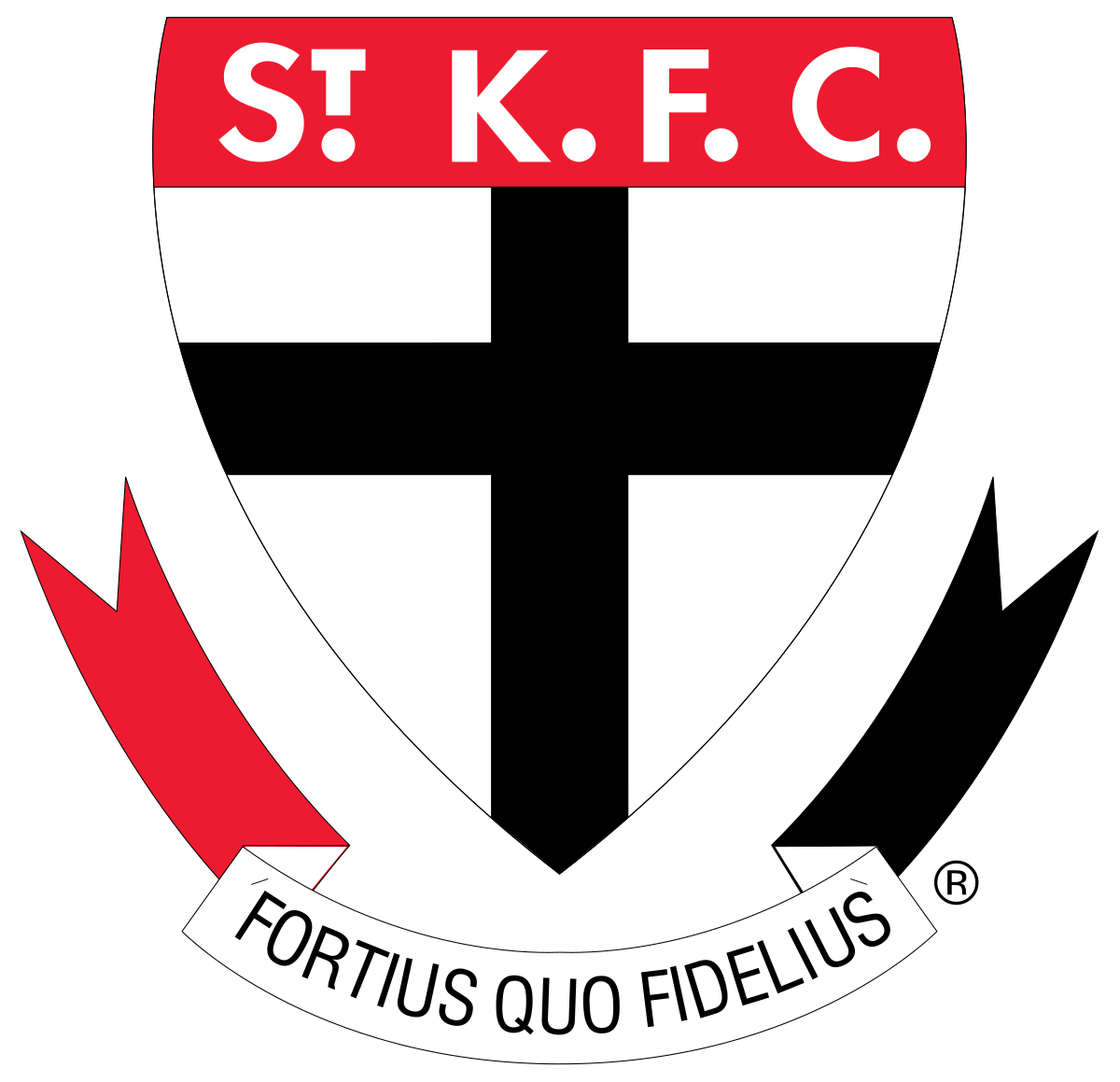 St Kilda Football Club Logo Clipart (1200x1159), Png Download