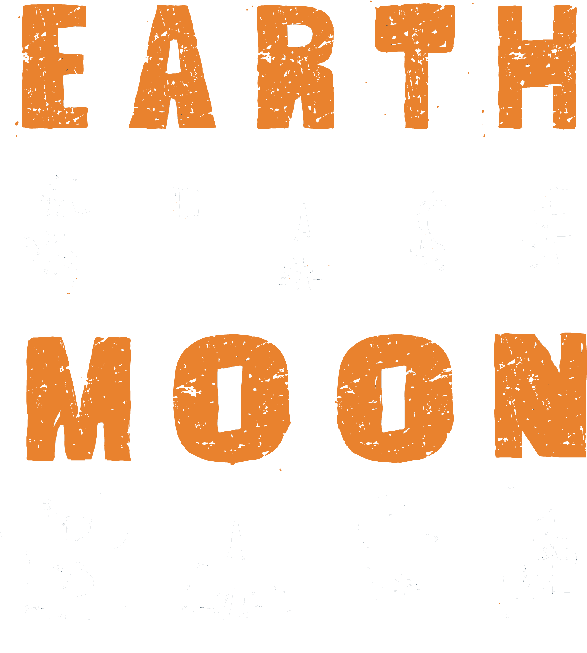 Earth Space Moon Base - Illustration Clipart (2010x2222), Png Download