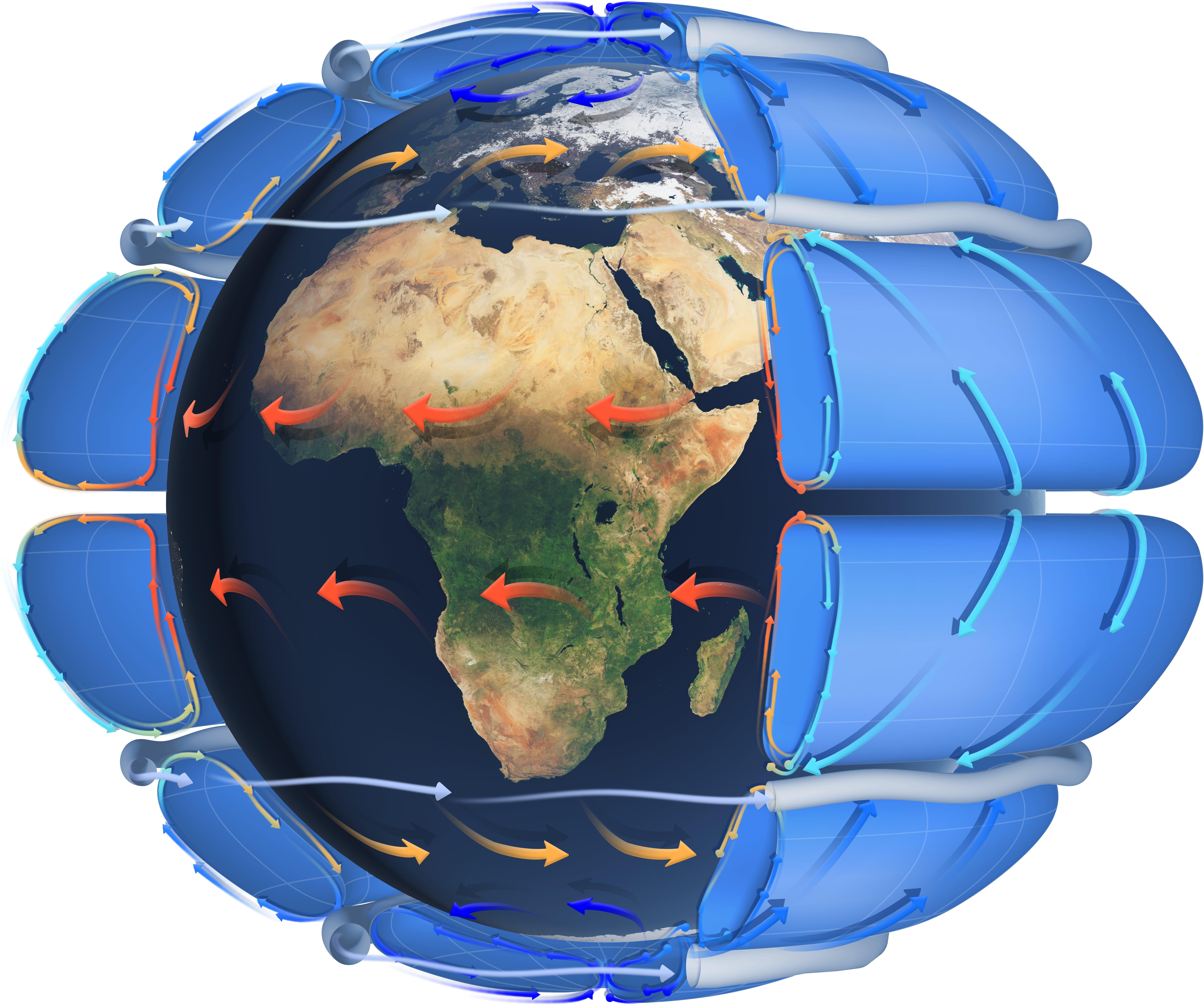 Earth From Space Png Clipart (8192x8192), Png Download