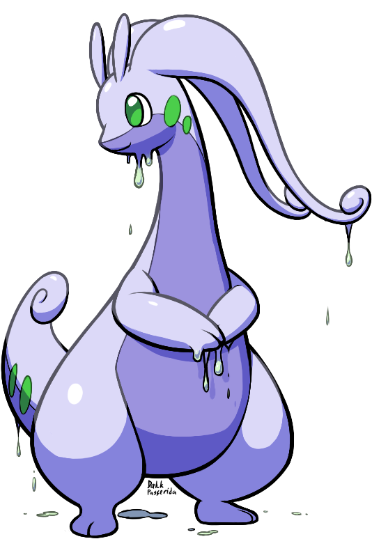 Goodra - Cartoon Clipart (625x800), Png Download