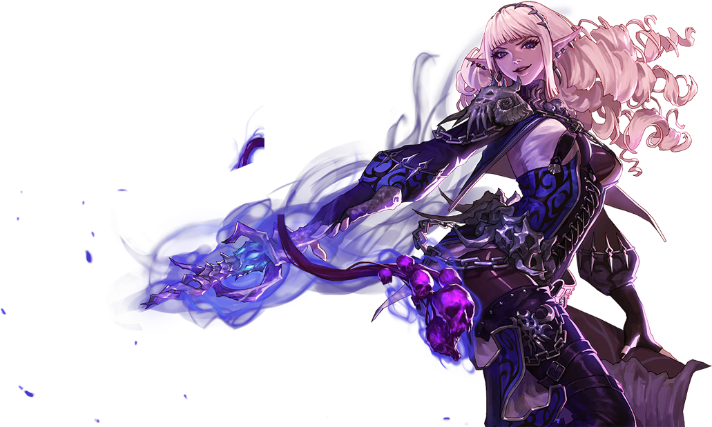 "necromancer2" - 던파 타나토스 Clipart (1561x865), Png Download