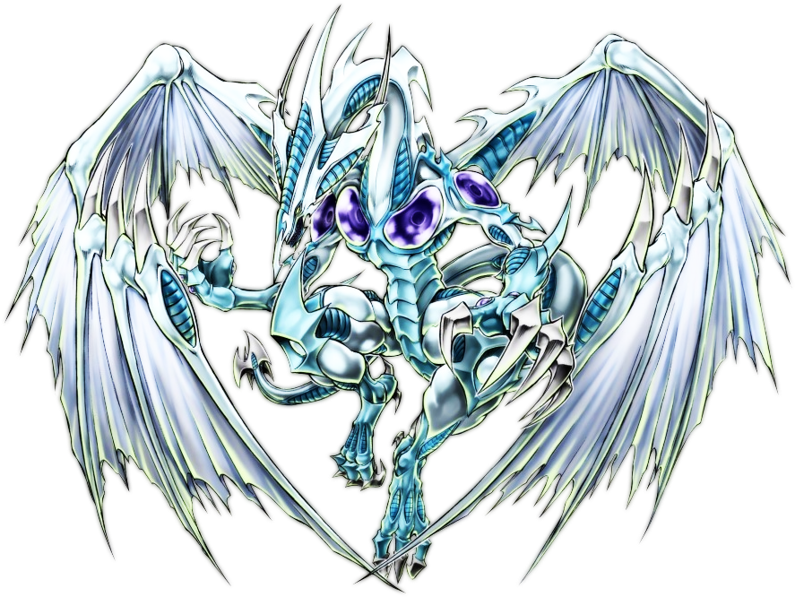 Stardust Dragon Png Png Freeuse Stock - Yugioh Stardust Dragon Anime Card Clipart (887x666), Png Download