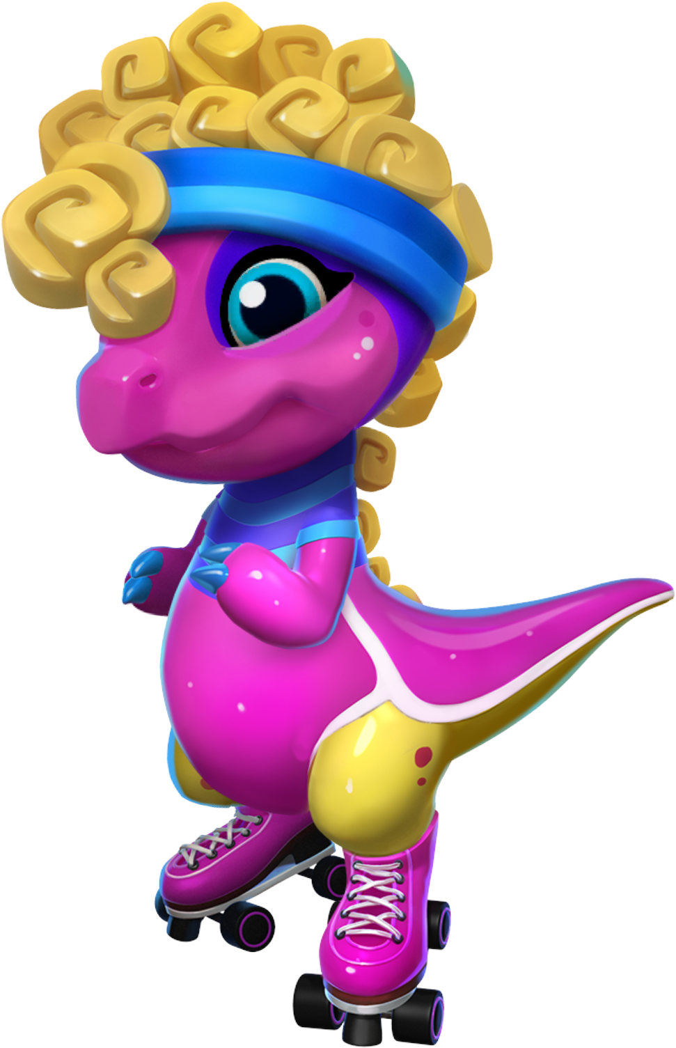 Skater Dragon - Dragon Mania Legends Skater Dragon Clipart (971x1505), Png Download