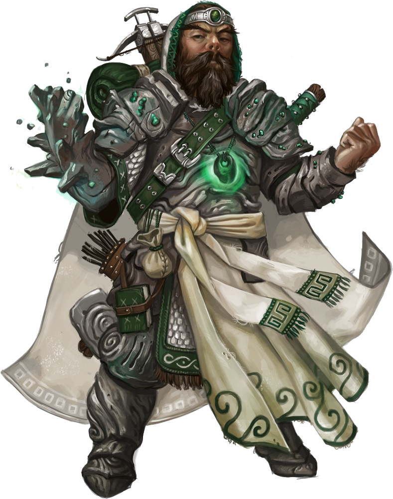 Wow Png Pathfinder - Dungeons And Dragons Dwarf Paladin Clipart (789x1000), Png Download