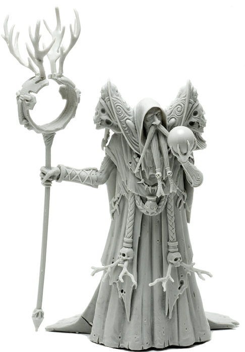 Kingdom Death Necromancer Boss Clipart (530x700), Png Download
