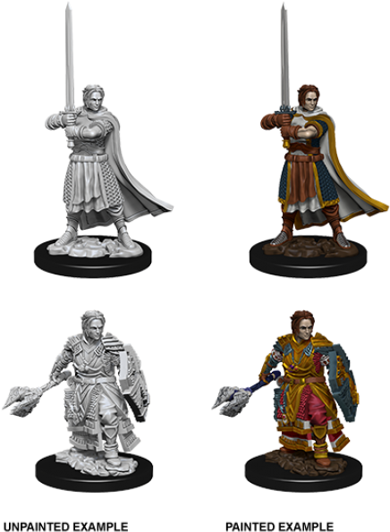 Nolzur's Marvelous Miniatures Male Human Clipart (600x600), Png Download