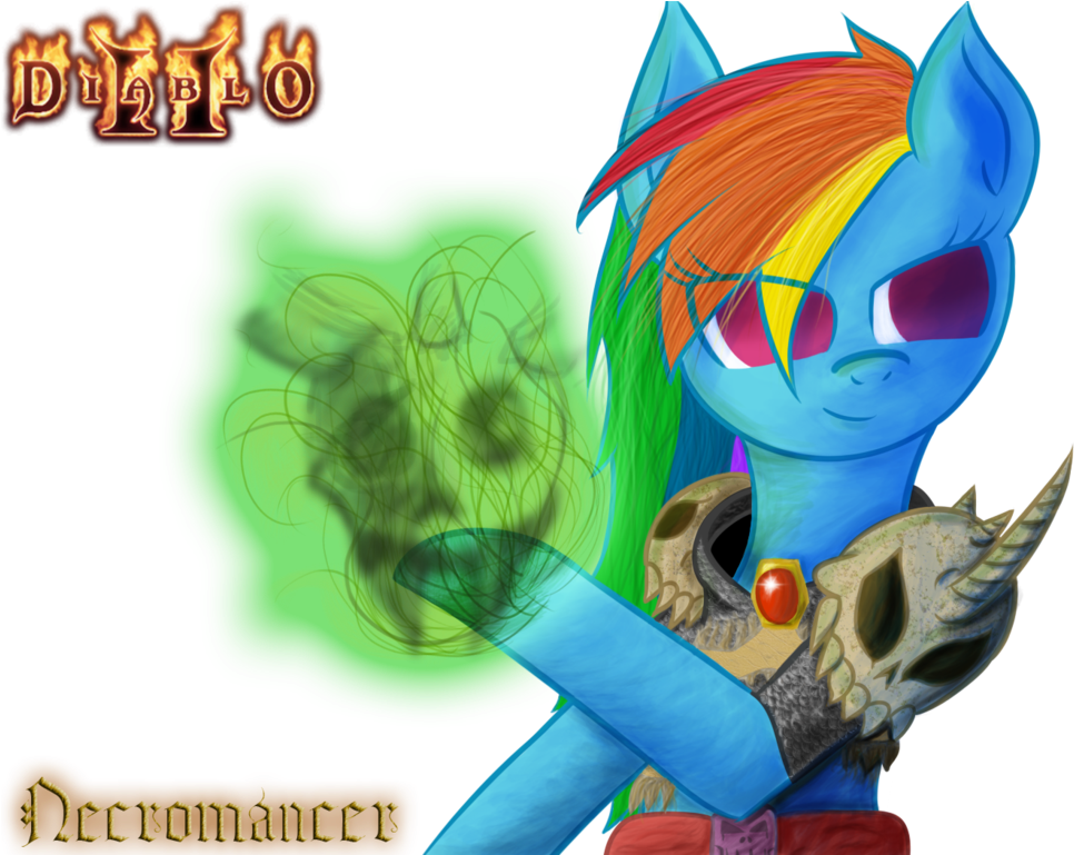 Mr4500k, Crossover, Diablo, Diablo 2, Necromancer, - Cartoon Clipart (1024x768), Png Download