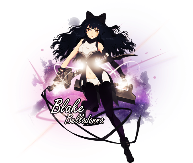 Signature - Rwby Blake Official Art Clipart (750x600), Png Download