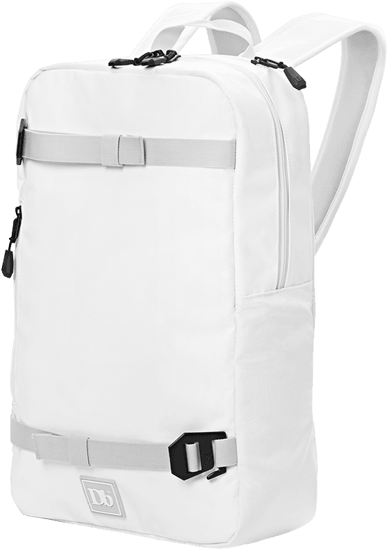 Douchebags The Scholar Backpack In 'pure White' - Laptop Bag Clipart (900x900), Png Download