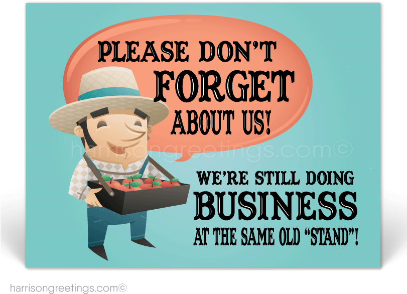 "don't Forget About Us" Business Postcards - Don T Forget About Us Clipart (810x648), Png Download
