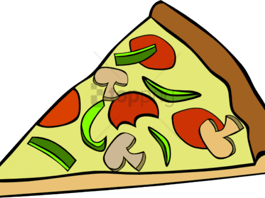 Free Png My Favorite Pizza Recipe Journal - Pizza Clip Art Transparent Png (850x638), Png Download