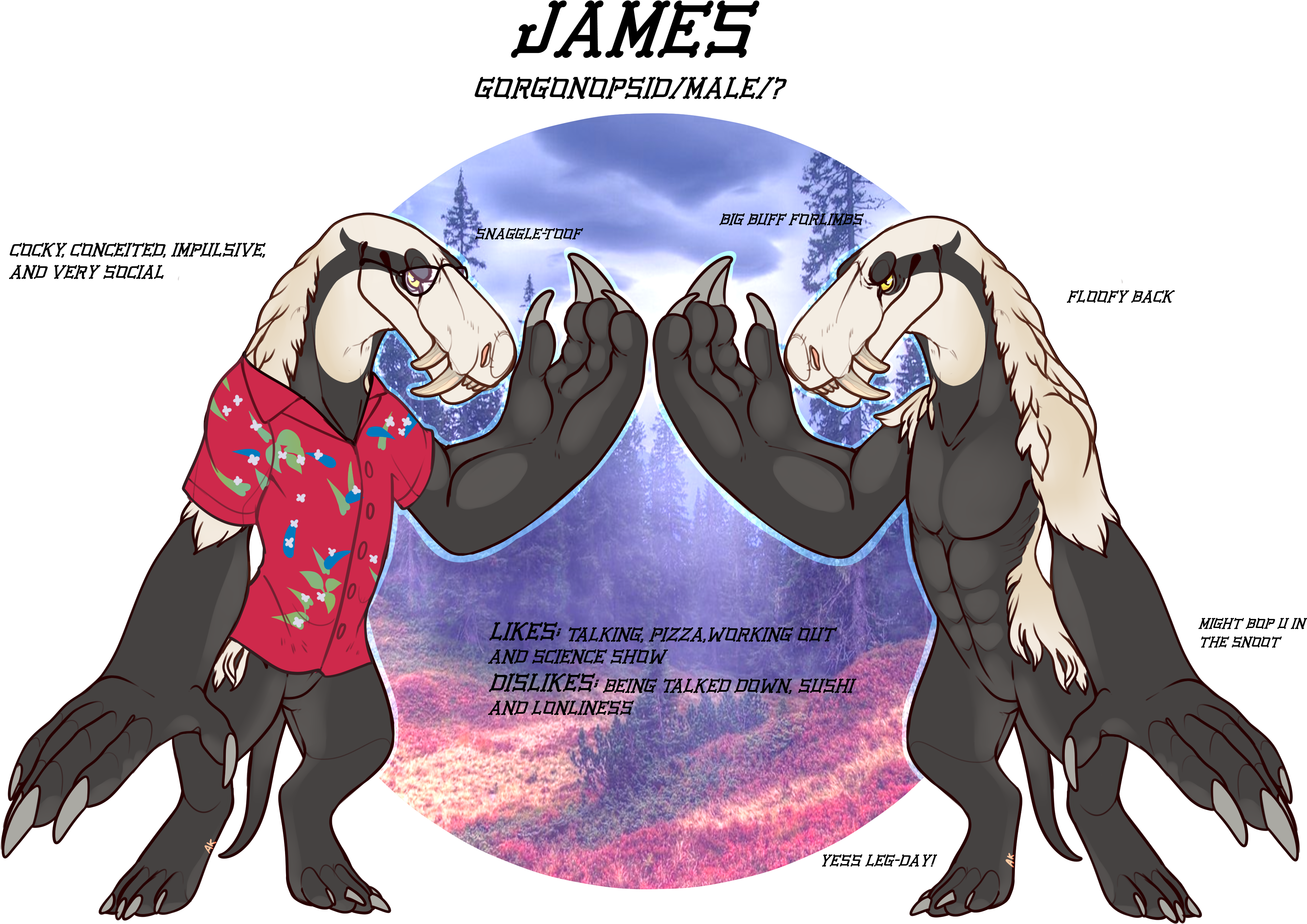 Don't Forget Leg-day - Cartoon Clipart (3979x3141), Png Download