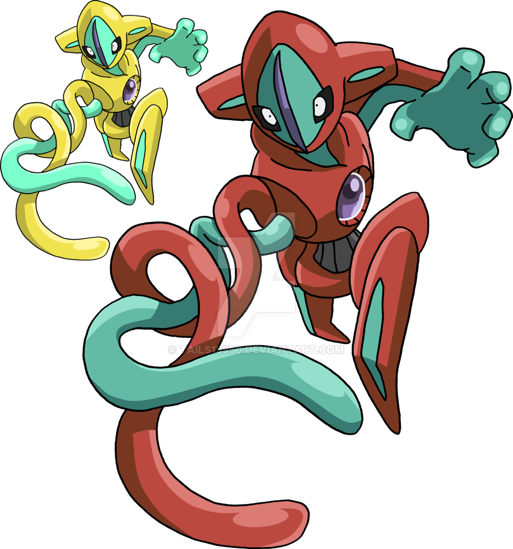 Deoxys Clipart - Deoxys Art Fan Png Transparent Png (1024x1096), Png Download