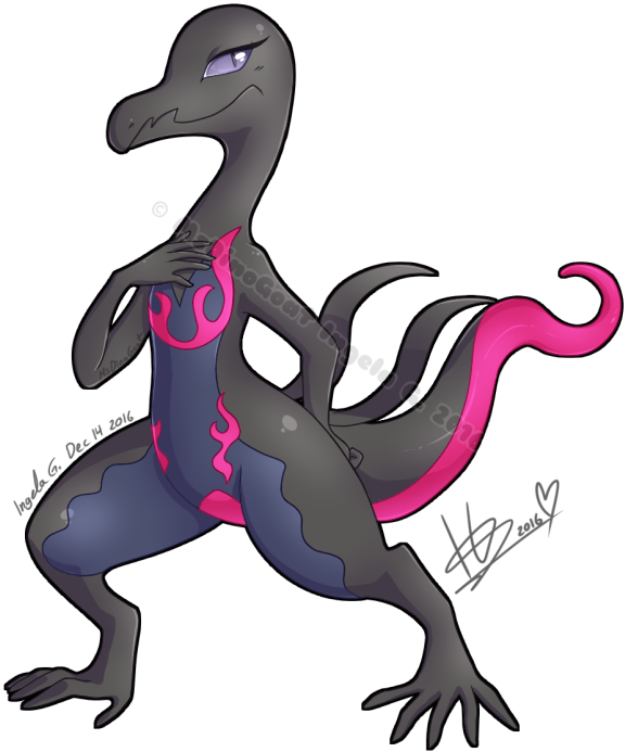 Salazzle Png - Illustration Clipart (650x741), Png Download