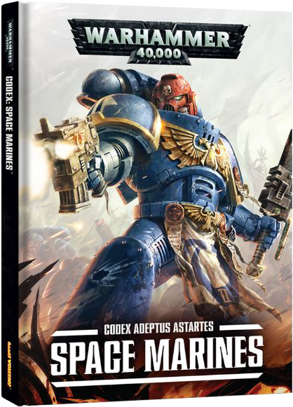 Codex Adeptus Astartes A Review - Warhammer 40k Codex Space Marines Clipart (600x620), Png Download