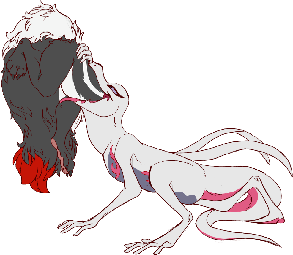 Salazzle Swallow , Png Download - Illustration Clipart (986x860), Png Download