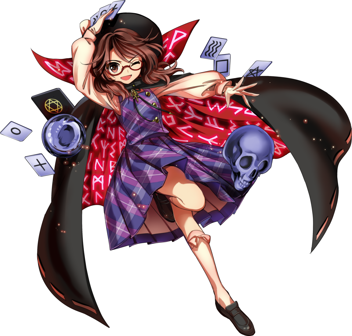 13495856 - >> - Touhou Usami Sumireko Clipart (1153x1100), Png Download