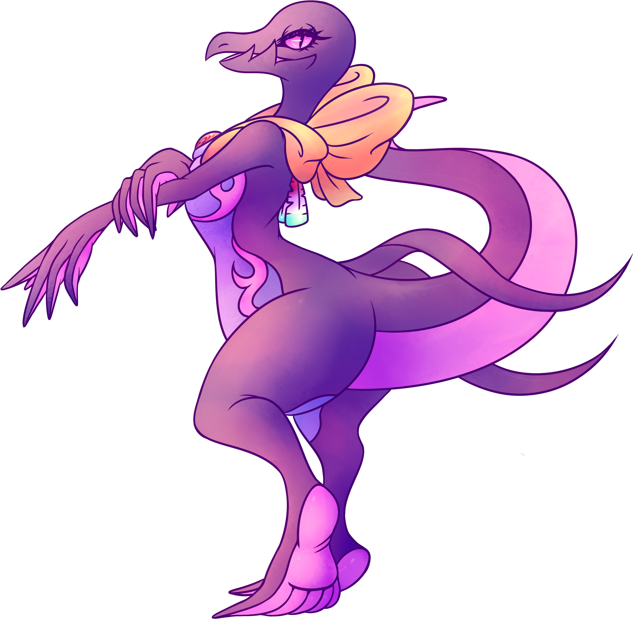 Salazzle - Saganaki - Cartoon Clipart (2213x2166), Png Download