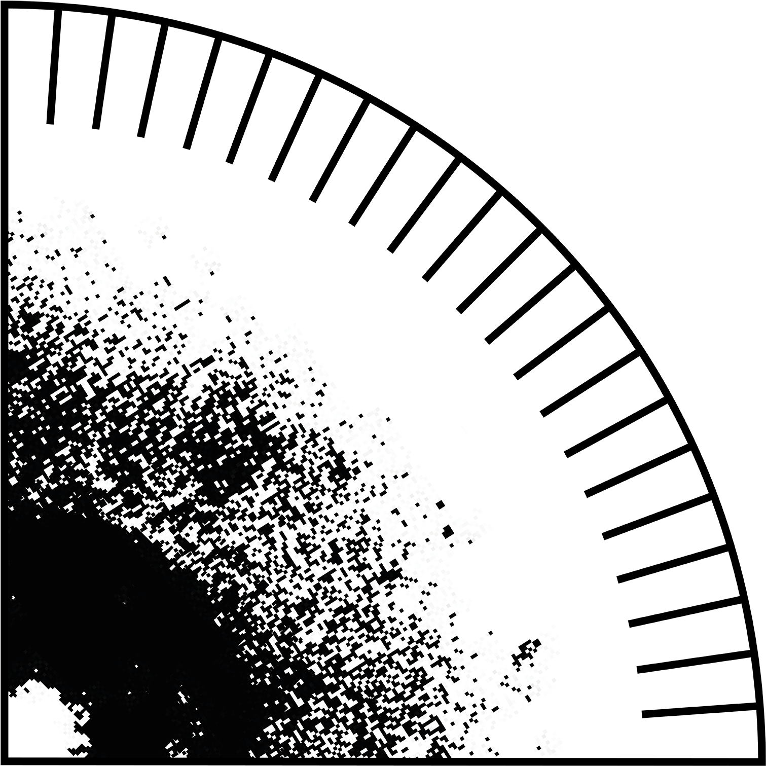 Jagged - Corbeled Arch Vs True Arch Clipart (1800x1800), Png Download