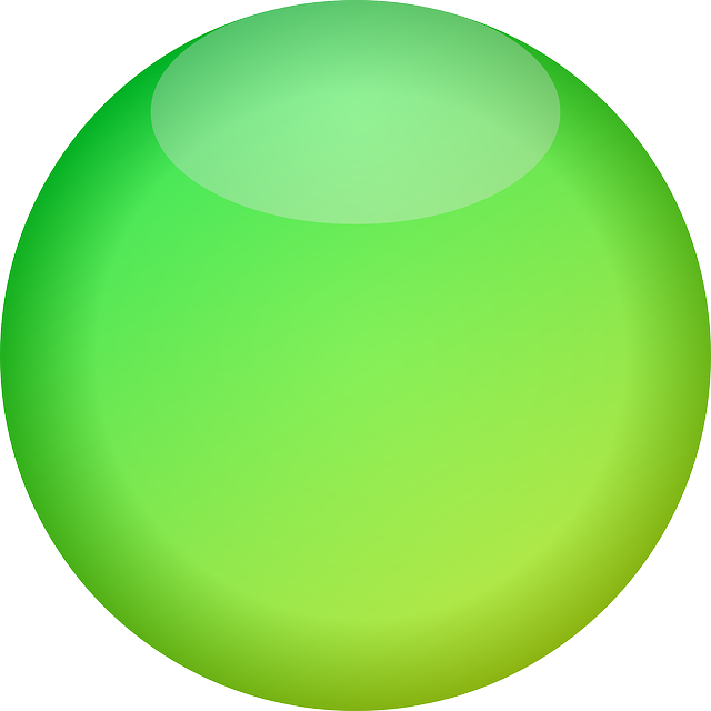 Bola Verde Png Clipart (640x640), Png Download