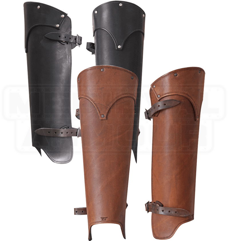 Lion Leather Greaves - Leather Greaves Clipart (850x850), Png Download