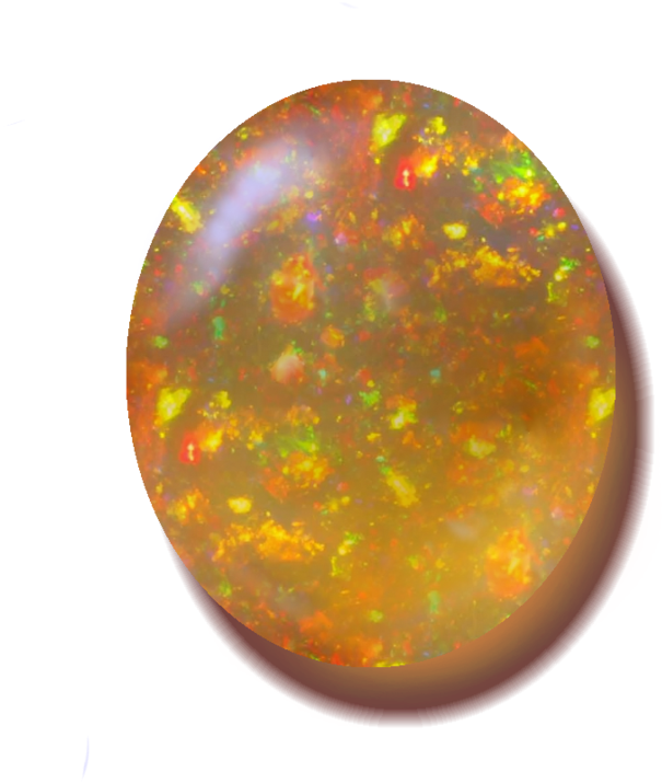 Fire Opal Transparent Background Clipart (894x894), Png Download