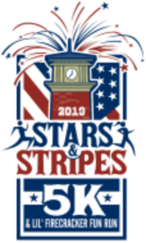 Stars & Stripes 5k & Lil' Firecracker Fun Run - Unity Village Clipart (480x800), Png Download