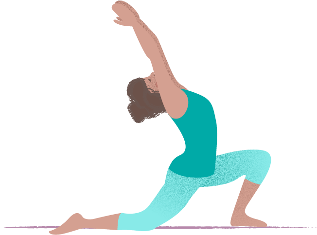 Anjaneyasana, Low-lunge, A Yoga Pose For After A Run - Pilates Clipart (652x484), Png Download
