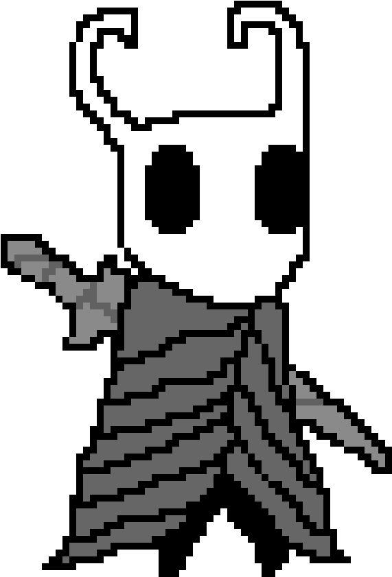 Hollow Knight - Cartoon Clipart (590x910), Png Download