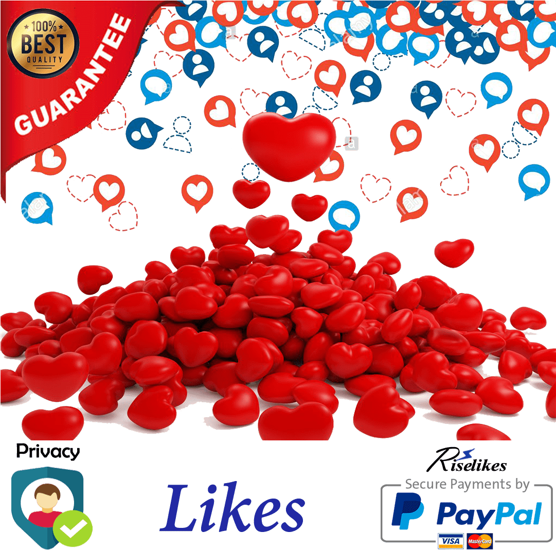 Buy Instagram Likes - Likes Auf Den Verschiedene Social Media Apps Clipart (1080x1080), Png Download