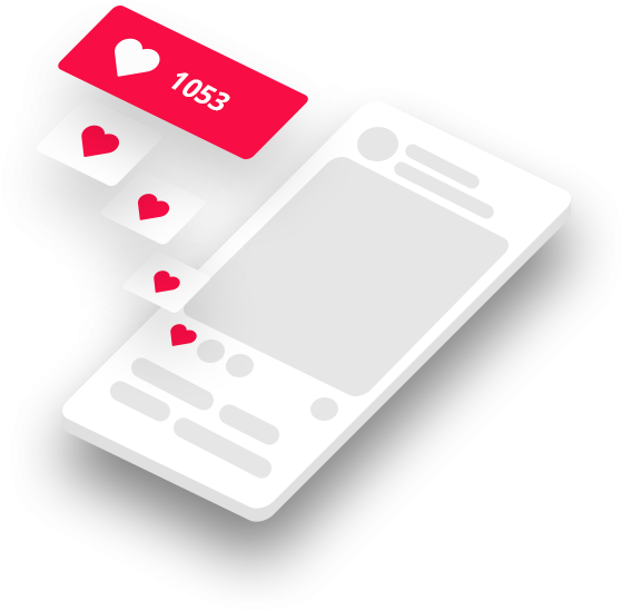 Likigram Provides You With Instagram Likes Only From - Smartphone Clipart (576x561), Png Download