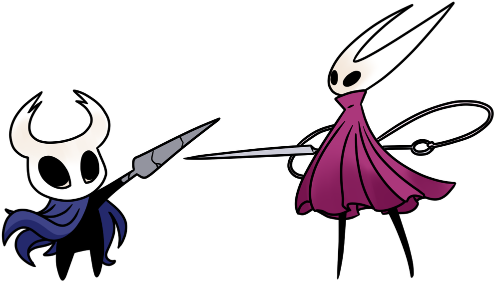 Hollow Knight By Blues-lesharpe - Hollow Knight Characters Design Clipart (1024x625), Png Download