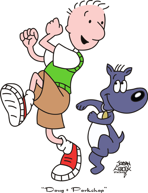 Doug Funnie Png Porkchop From Doug Clipart Large Size Png Image Pikpng