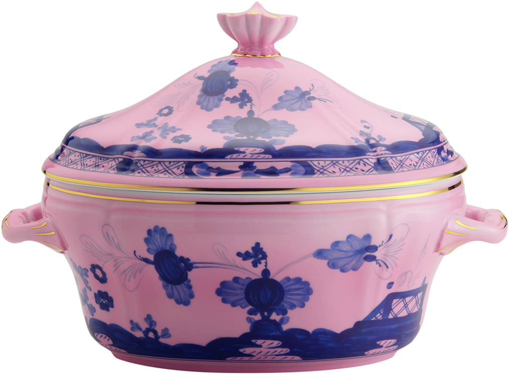 Tureen Oriente Italiano Azalea Tureen Clipart Large Size Png Image