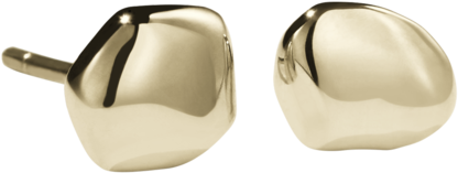 Pebble Stud Earrings - Earrings Clipart (1024x1024), Png Download