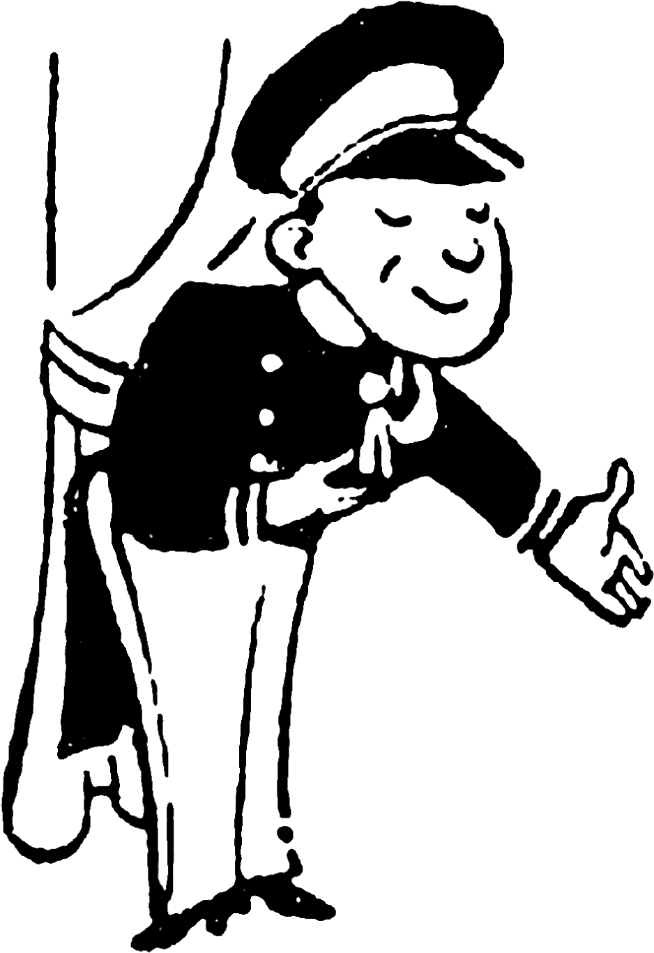 Digital Vintage Theater Entertainment Downloads - Usher Clipart - Png Download (1187x1600), Png Download