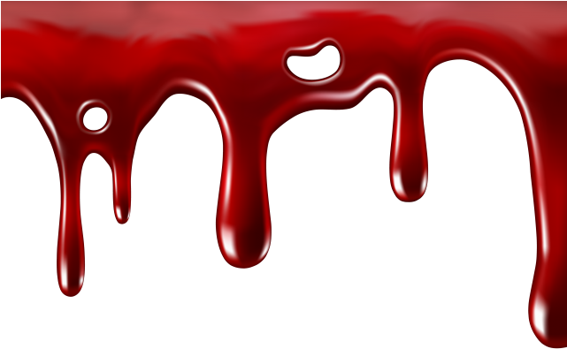 Blood Clipart Ooze - Blood Dripping Transparent Background - Png Download (640x480), Png Download