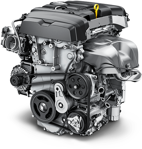 5l Vvt 4-cyliner Engine - 2014 Gmc Canyon Engine Clipart (700x583), Png Download