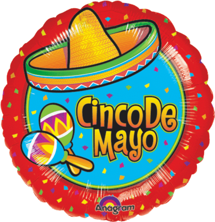 View Larger Image - Happy Cinco De Mayo Animated Clipart (741x764), Png Download