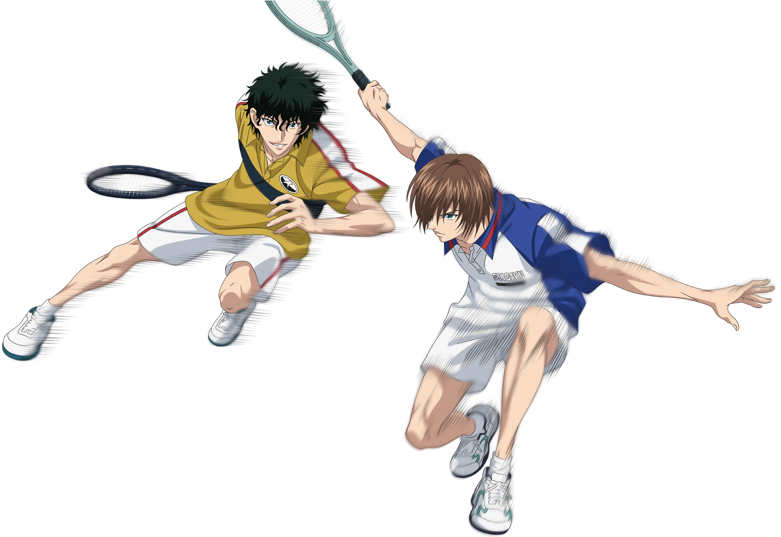 View Fullsize New Prince Of Tennis Image - Jumping Clipart (1920x1080), Png Download