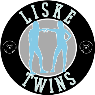 Bold, Personable, Fitness Logo Design For Liske Twins - Circle Clipart (1200x800), Png Download