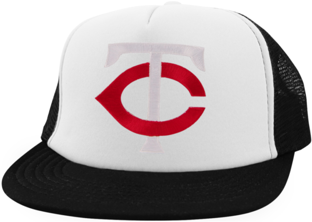 Official Minnesota Twins Classic Logo District Trucker - Liberal Hat Png Clipart (640x640), Png Download