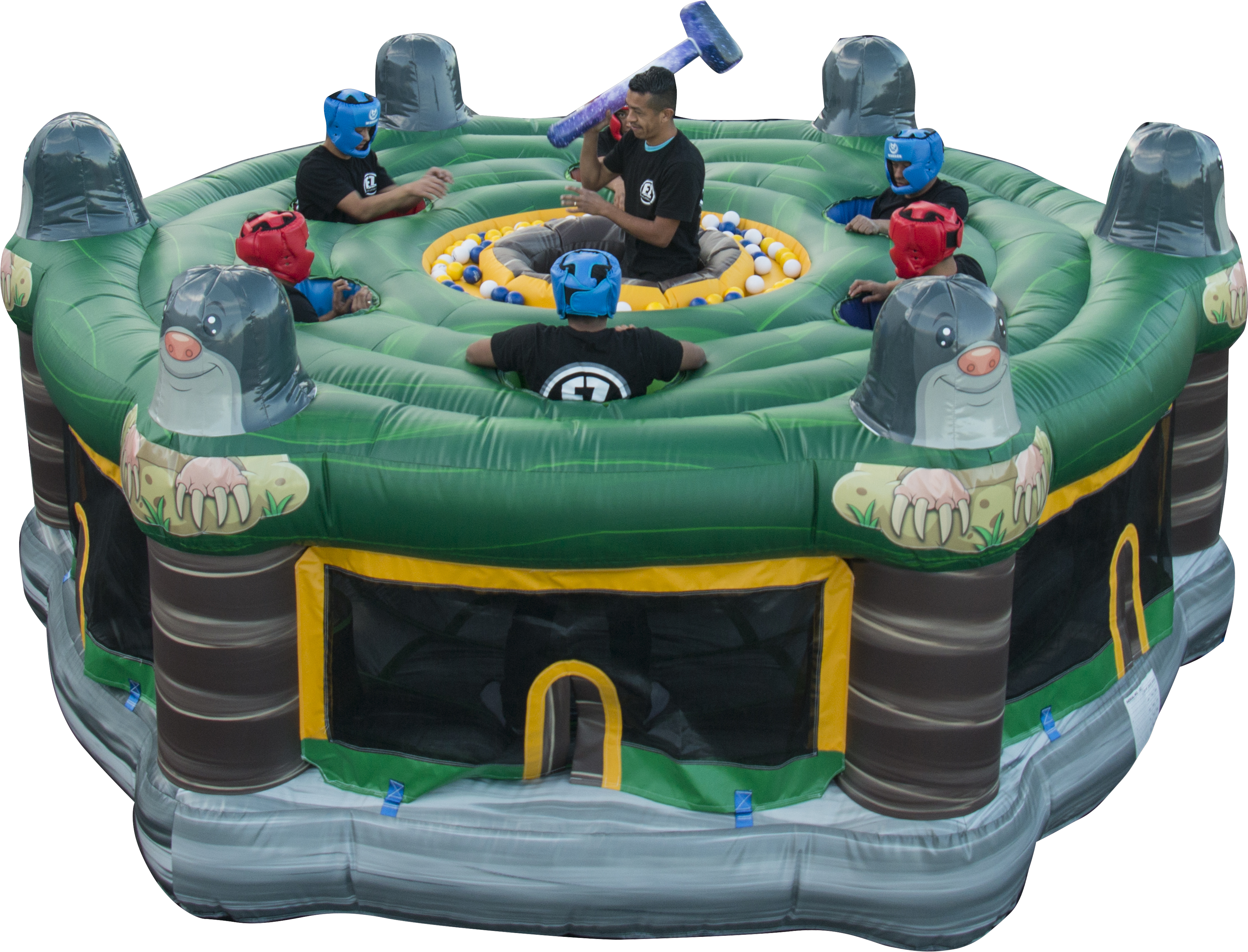 Human Whack A Mole , Png Download Clipart (3524x2687), Png Download